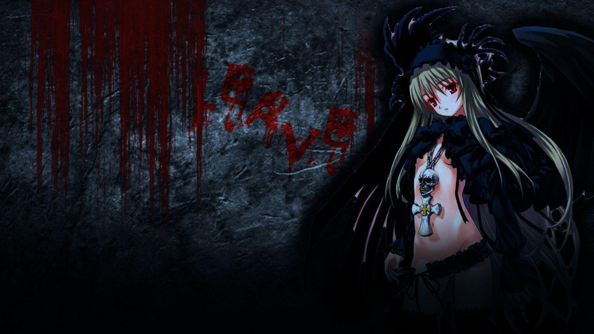 Horror Anime Full HD 1080p Wallpaper 1920x1080px