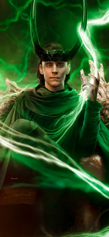 Loki Mobile Background 1890x4096px