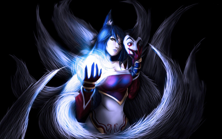 Ahri League Of Legends Retina Widescreen Wallpaper 2880x1800px