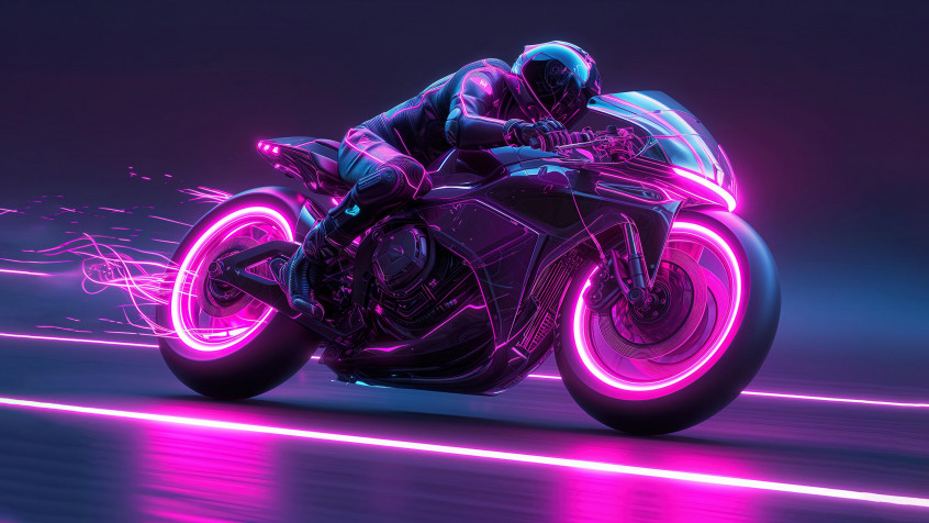 Neon 4k UHD Wallpaper 3840x2160px