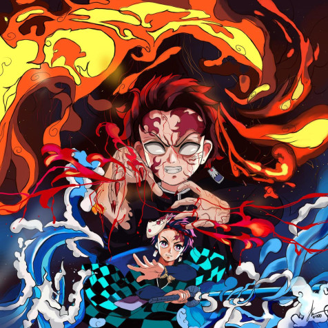 Tanjiro Kamado Wallpaper for Mobile 1280x1280px