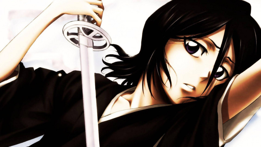 Rukia Kuchiki Full HD 1080p Wallpaper 1920x1080px