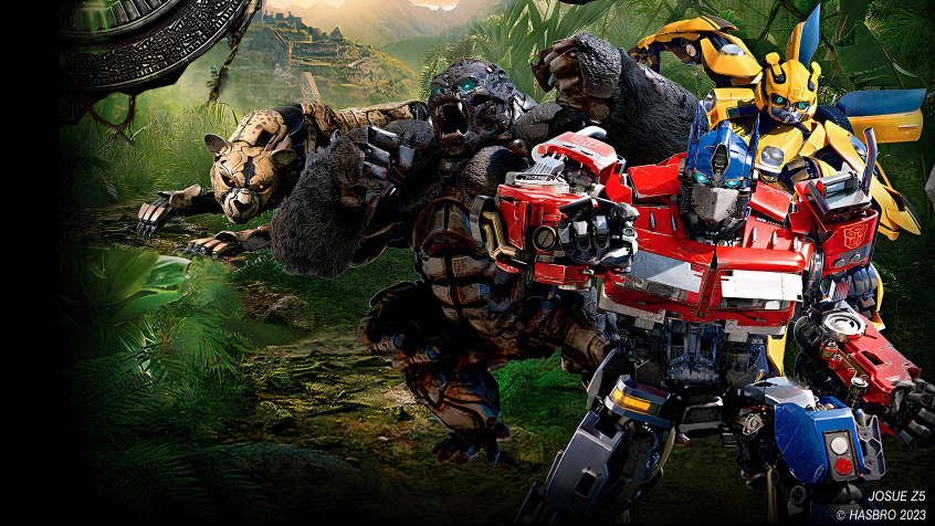 Transformers Rise Of The Beasts HD Background 7680x4320px