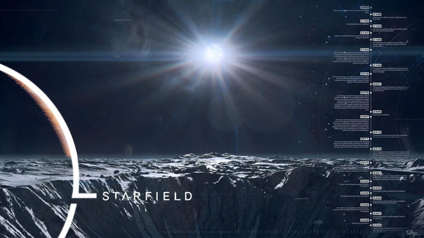 Starfield Full HD 1080p Wallpaper 1920x1080px