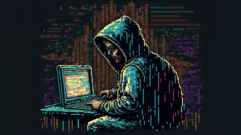 Hacker Full HD 1080p Wallpaper 1920x1080px