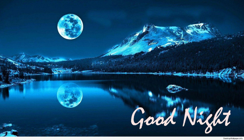 Good Night Images Laptop Wallpaper 1920x1108px