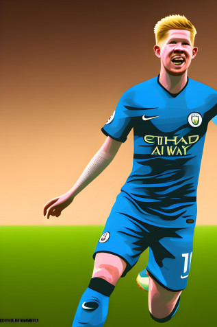 Kevin De Bruyne Phone Background 2048x3072px