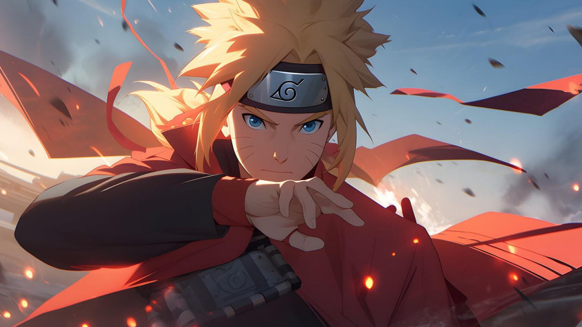 Minato Namikaze HD Background 1536x864px