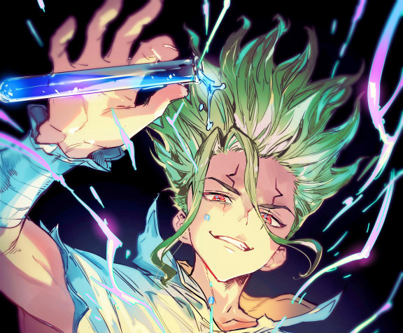 Senku Ishigami Desktop HD Wallpaper 2894x2390px