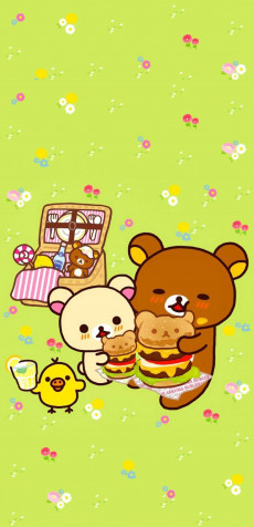 Rilakkuma Wallpaper for iPhone 1154x2384px