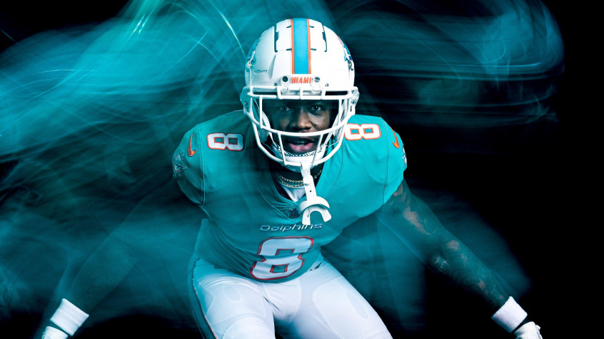 Miami Dolphins Logo 4k UHD Wallpaper 3840x2160px