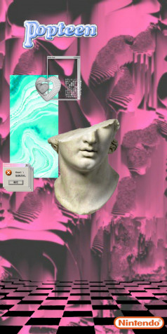 Vaporwave Android Wallpaper 1080x2160px