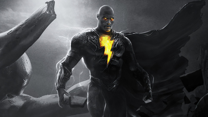 Black Adam 4k UHD Wallpaper 3840x2160px