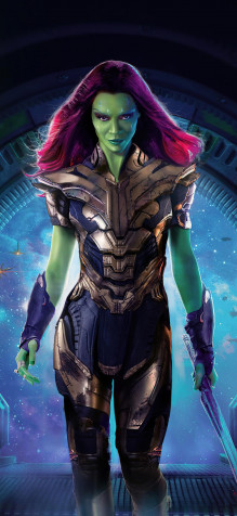 Gamora iPhone 11 Pro Wallpaper 1125x2436px