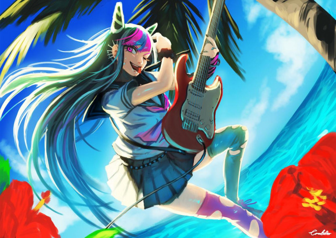 Ibuki Mioda Background Image 1157x819px