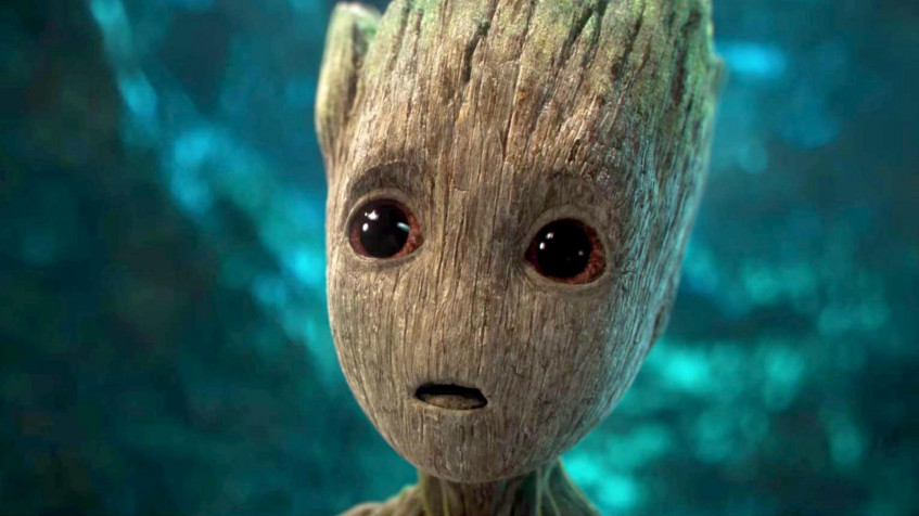 Baby Groot Full HD 1080p Wallpaper 1920x1080px