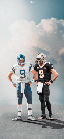 Drew Brees Android Wallpaper 944x2048px