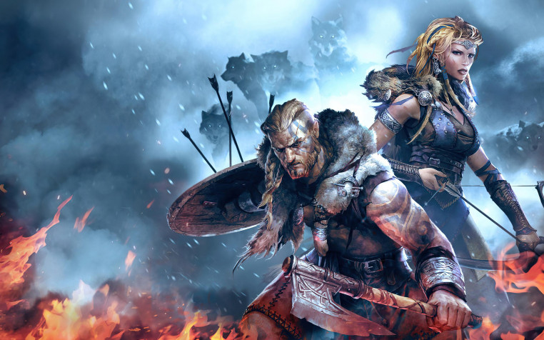 Vikings Desktop HD Wallpaper 2560x1600px