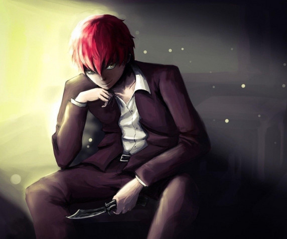 Karma Akabane Desktop HD Background 1920x1597px