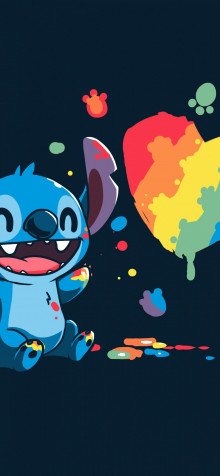 Stitch iPhone 11 Pro Max Wallpaper 1242x2688px