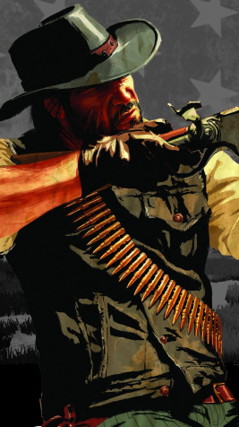 John Marston Wallpaper for iPhone 1080x1920px