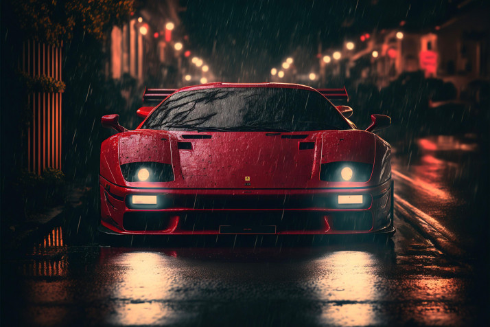 Ferrari Desktop Background 3840x2560px