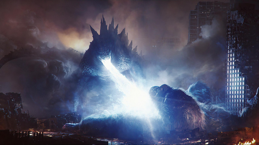 Godzilla Vs Kong 2k QHD Wallpaper 2560x1440px