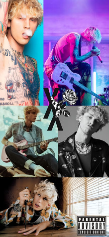 Machine Gun Kelly Phone HD Background 1892x4096px