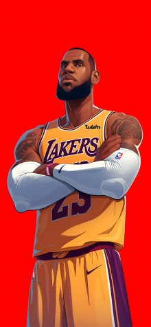 Cool Lebron James Phone Background 1183x2560px