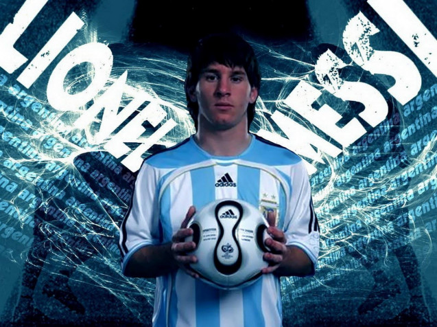 Lionel Messi MacBook Background 1600x1195px