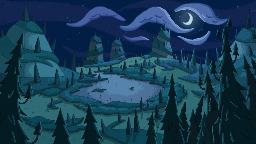 Adventure Time Desktop HD Wallpaper 4331x2432px