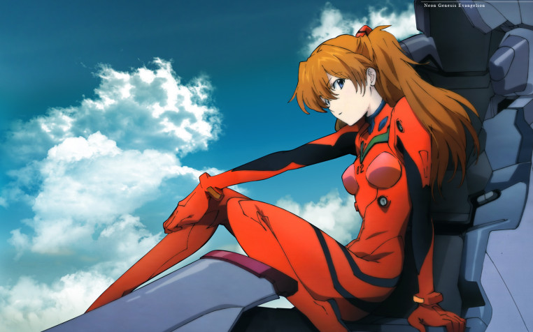 Asuka Langley MacBook Wallpaper 1680x1050px