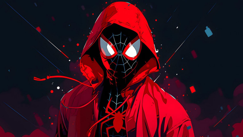 Miles Morales HD Background 1536x864px