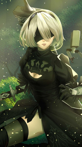 Nier Replicant Android Wallpaper 1080x1920px