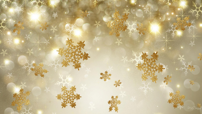 Snowflakes Full HD 1080p Wallpaper 1920x1080px