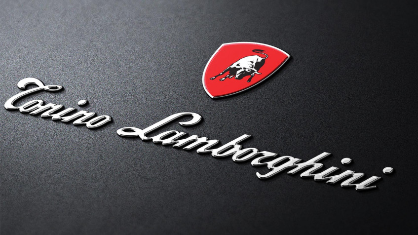 Lamborghini Logo Full HD 1080p Wallpaper 1920x1080px