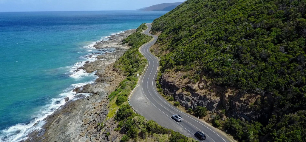 Great Ocean Road HD Background 1893x879px