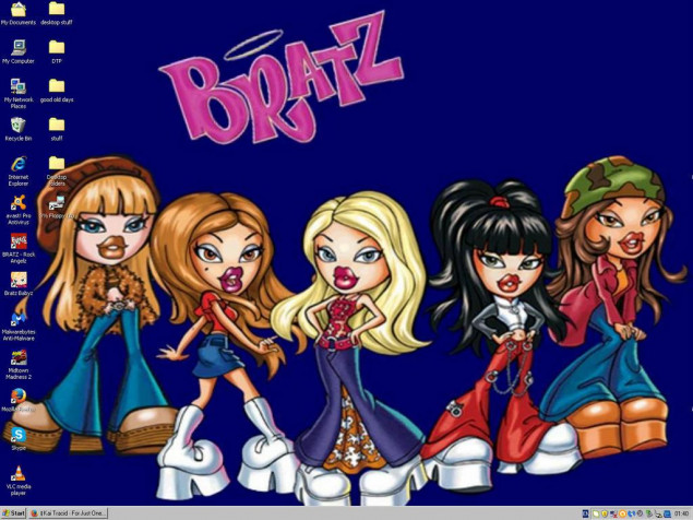 Bratz Laptop Wallpaper 1024x768px