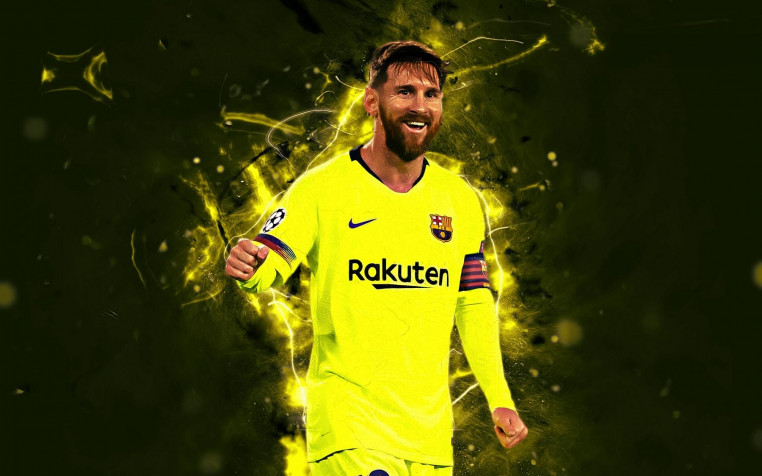 Lionel Messi MacBook Background 1800x1125px