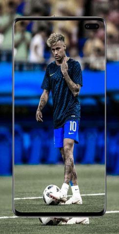 Neymar 2024 iPhone Background Image 1080x2109px