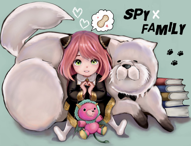 Anya Spy X Family Wallpaper 3686x2808px