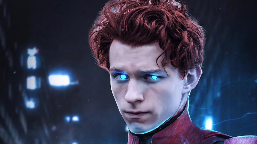 Tom Holland Full HD 1080p Wallpaper 1920x1080px