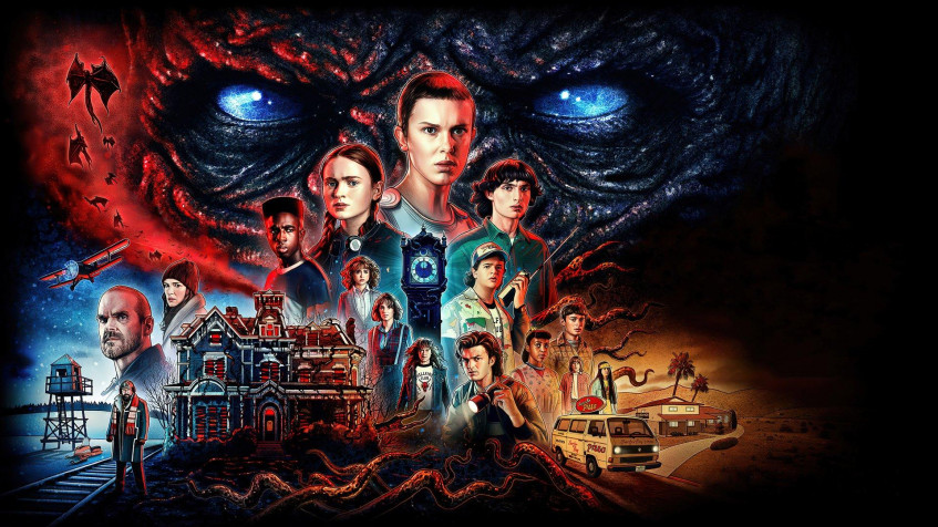 Stranger Things Hd Full HD 1080p Wallpaper 1920x1080px