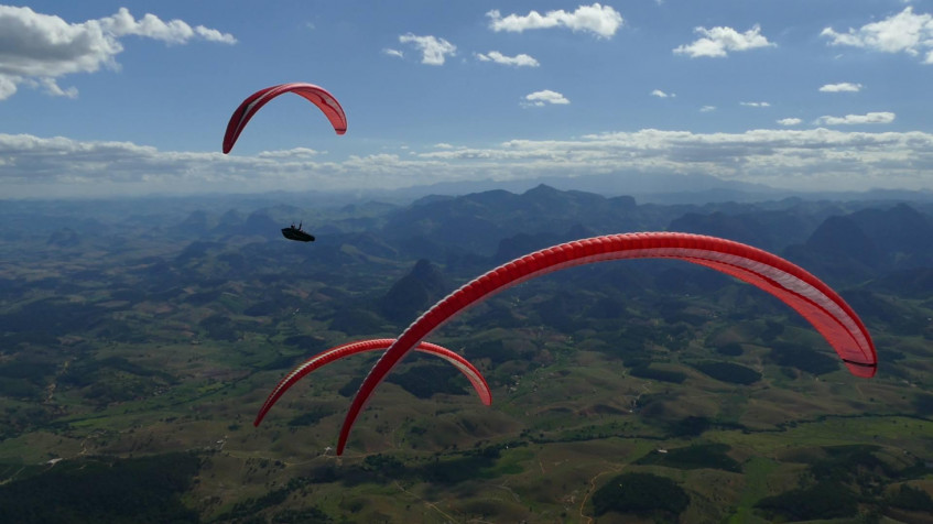 Paragliding Full HD 1080p Wallpaper 1920x1080px