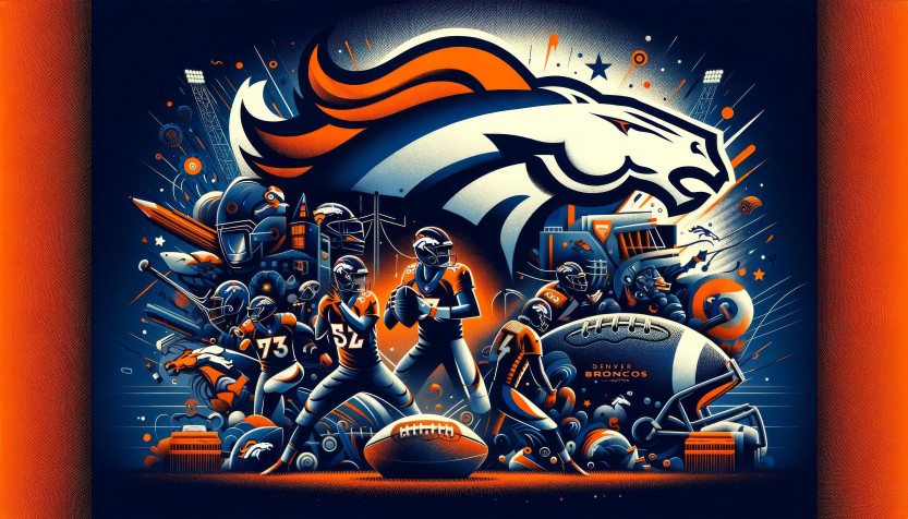 Denver Broncos Desktop Wallpaper 3584x2048px