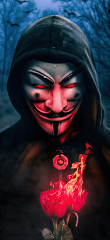 Anonymus iPhone 11 Pro Wallpaper 1125x2436px