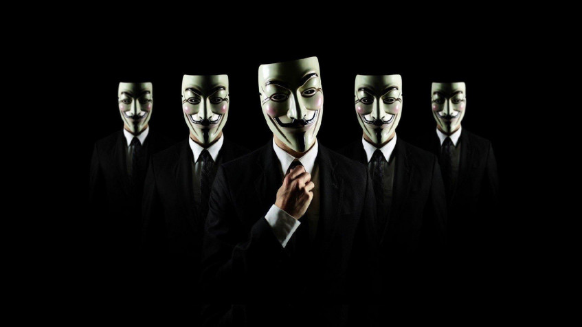 Anonymous Hacker Full HD 1080p Wallpaper 1920x1080px