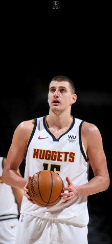 Nikola Jokic Phone Background 944x2048px