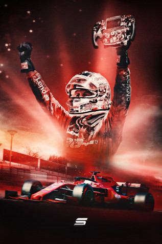 Vettel iPhone Background 2731x4096px