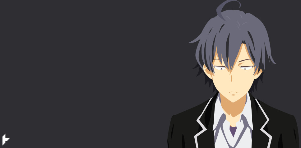 Hachiman Hikigaya Laptop Background 7680x3776px